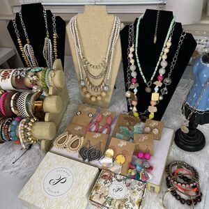 10 Pieces Earrings ,BulkGeometric drop earrings , Jewelry Dangle , Necklaces New